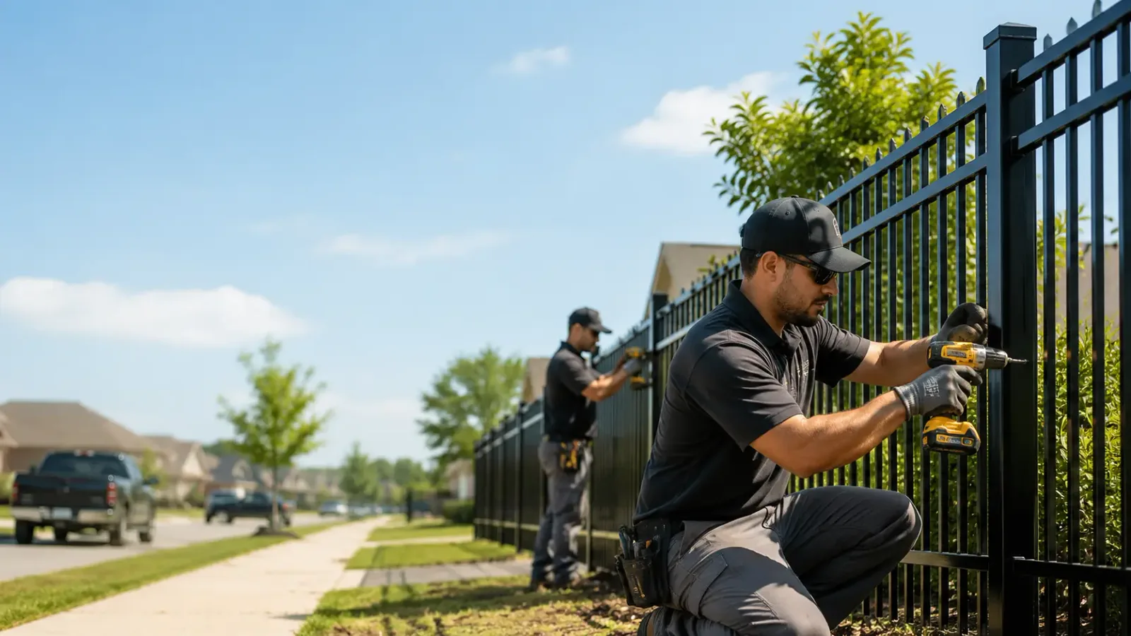 Metal Fence Installation in Gardner, KS